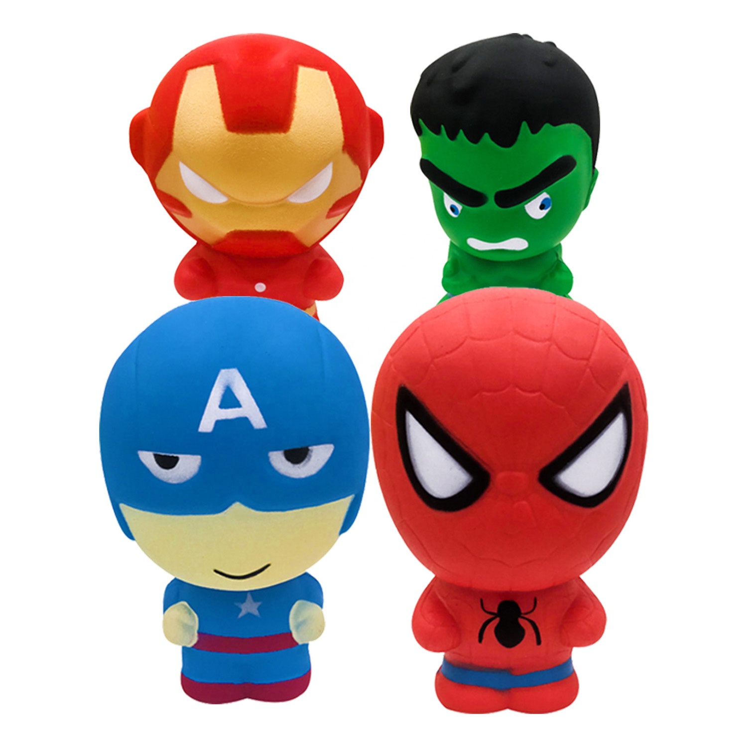 Китайская Высококачественная фабричная фигурка супер герой jumbo squishy oem милая сжимаемая игрушка для снятия стресса медленно восстанавливает форму