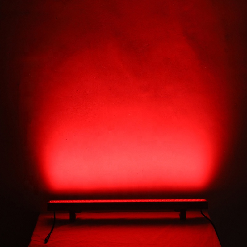 Outdoor IP66 DMX512 LED Wall Washer Light 54W RGB DMX Color Change