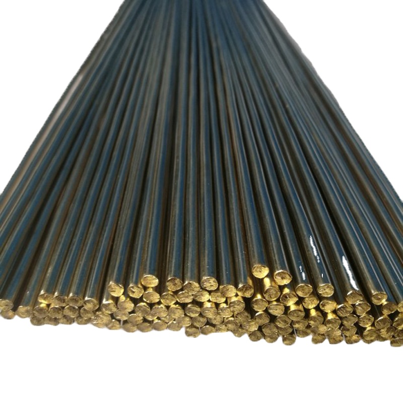 Construction site Brass welding rods, Strong solder joints HS221 tin brass welding rod