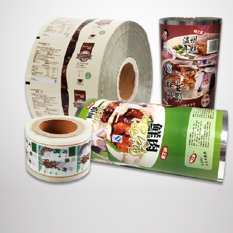 packaging aluminum foil laminated coffee snack pouch, aluminum foil Packaging Sachet Roll Film