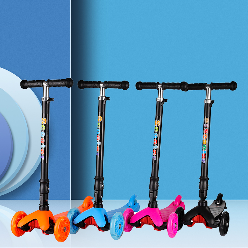 Hot Selling Wholesale Factory Best Quality Aluminum Alloy 3 Wheel Kid Kick Scooter For Youngster