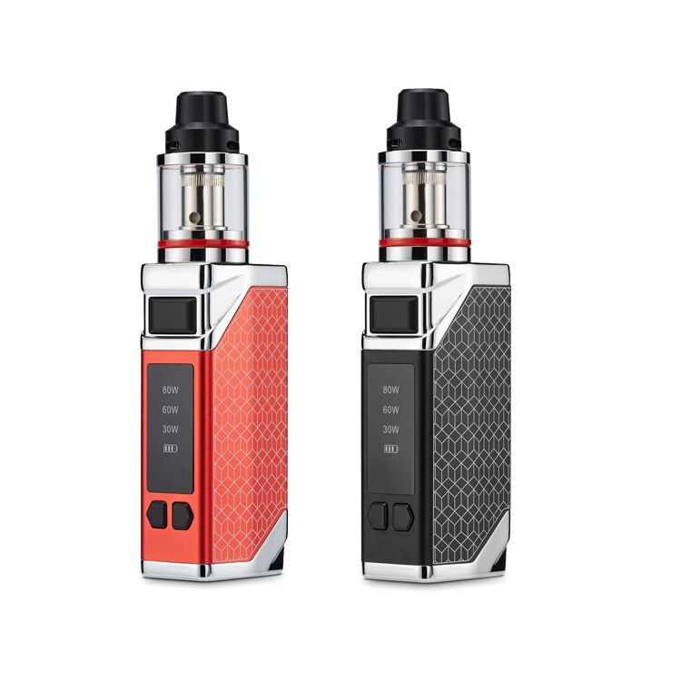 2021 hot arrivals BOX starter kit ecig box mod 80w smoke vape custom logo vape kit