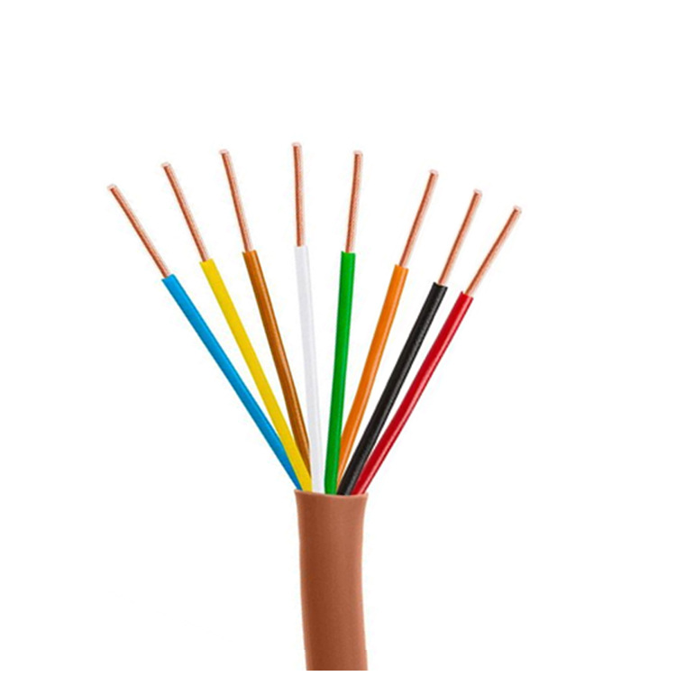 Поставка из Китая, лучший кабель термостата 8C-18AWG мощность ограниченной схемы управления проводки CL2 кабель коричневый контрольный кабель