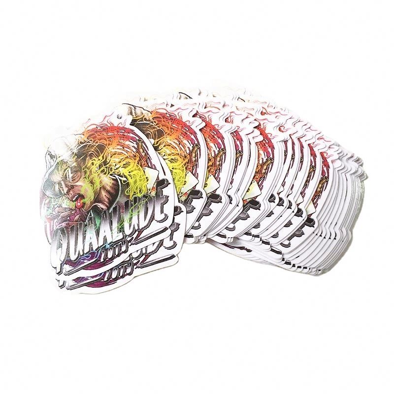 Custom Die Cut Vinyl PVC Stickers Printing, Personalized Adhesive Waterproof Logo Sticker Sheet