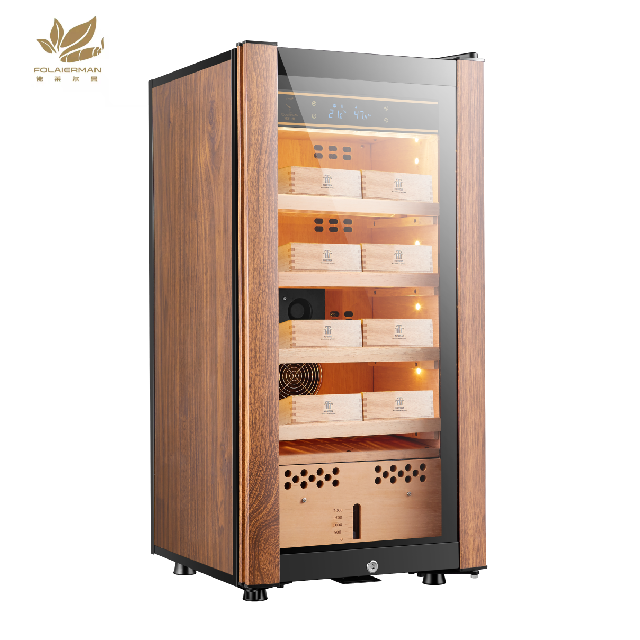 Single Zone Cigar Cabinet Water Circulation System Electric Cigar Cooler Humidor