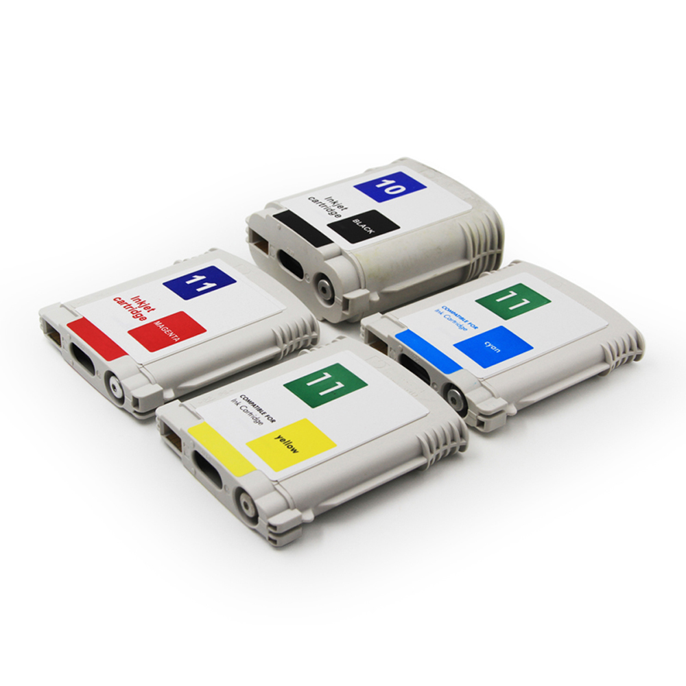 MWEI Factory Direct Sale 10 11 Ink Cartridge Full With Ink For HP 500 500PS 800 800PS 815mfp 820MFP 1100 2200 Printer