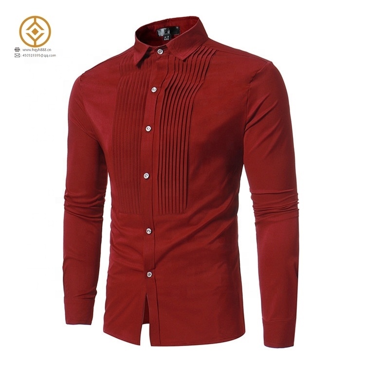 Shirt white men High quality italian style men cotton long sleeve white wedding formal dress tuxedo shirt 100 cotton t shirt men