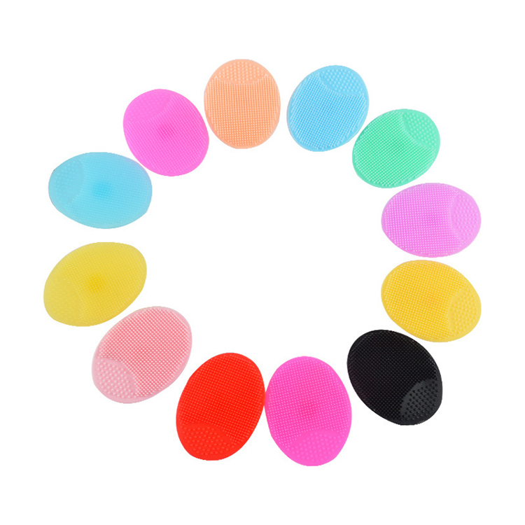 Cleansing Brush Silicone Face Scrubber for Exfoliation Silicone Facial Cleansing Brush