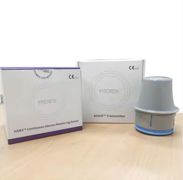 CGM Bluetooth-Connected Dynamic Blood Glucose Meter Non-Invasive and Simple Design Powered by Electric or Machinery Source