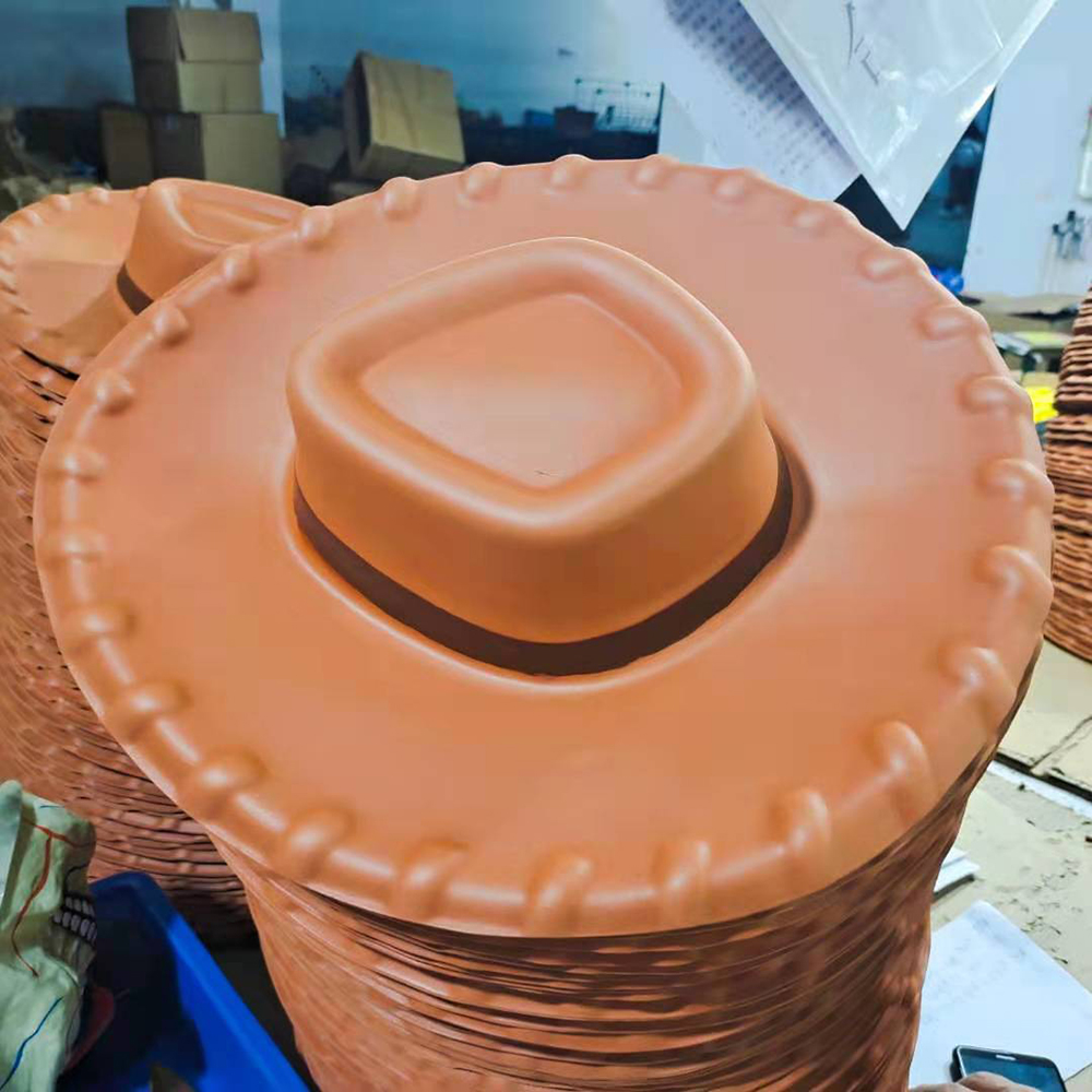 Factory Custom Color Halloween Costume Hat Toy Western Woody Style Role Play Jazz Hat Party Favors Plastic Foam Party Hats
