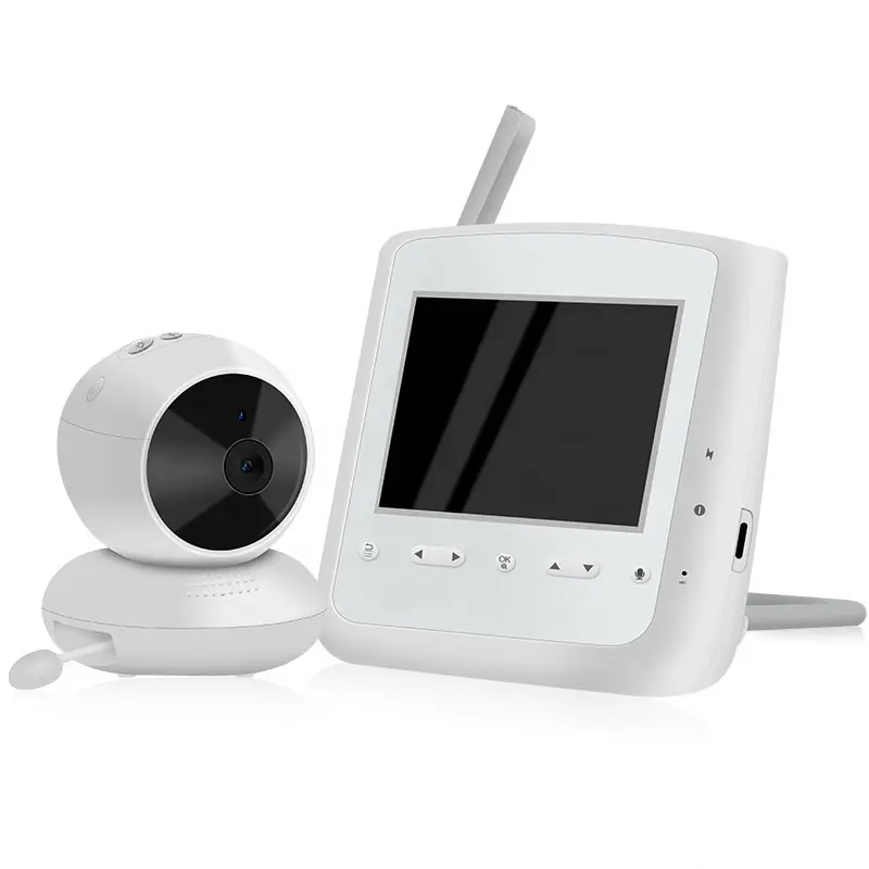 LCD Screen Indoor Mini HD Wireless IP Camera Infrared Night Vision Video Babyphone Wifi CCTV Camera Audio Baby Monitor