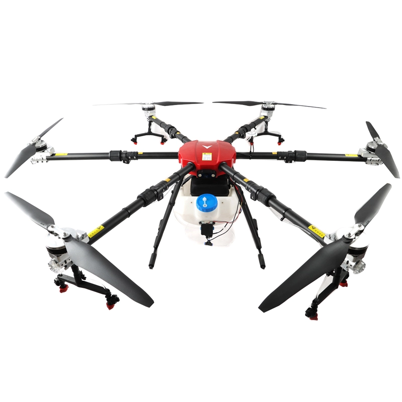 Folded heavy payload agricultural drones with dps 6 axis 22L plant protection UAV drone sprayer
