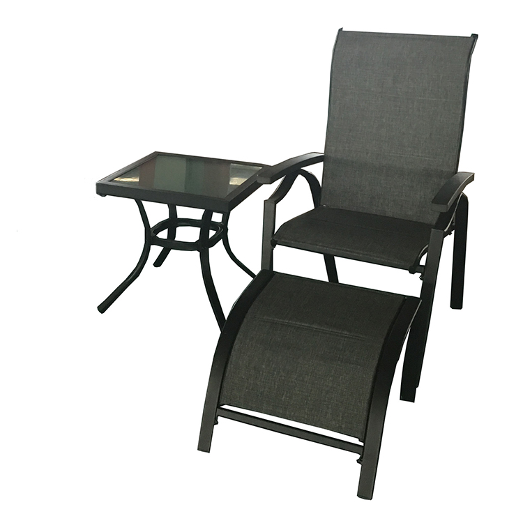 Foldable Footstool Chair with Table