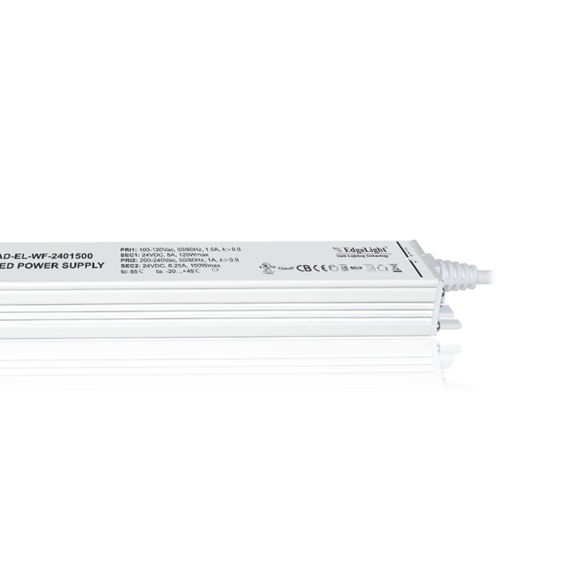 Используется в области печатной платы питания непромокаемые 24VDC 150W Светодиодный драйвер