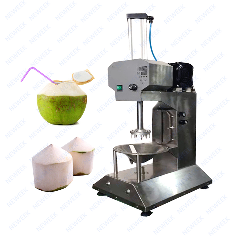 Neweek efficient work to save labor coconut trimming peeling machine