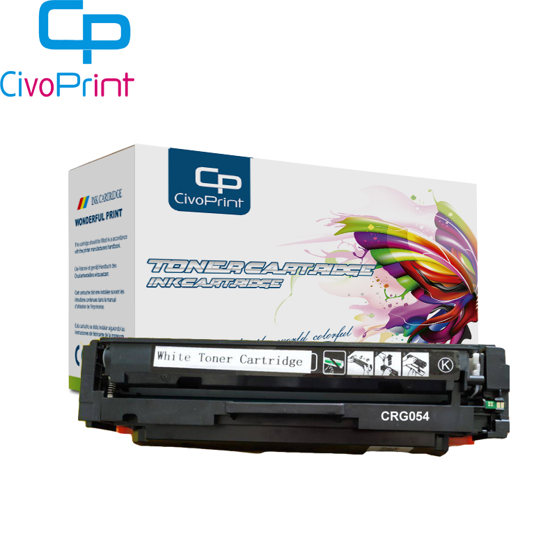 Совместимый с Civoprint принтер LBP621Cw lbp623can LBP623Cdw MF642Cw MF643Cdw MF645Cx MF641Cw белый тонер-картридж CRG054 CRG 054