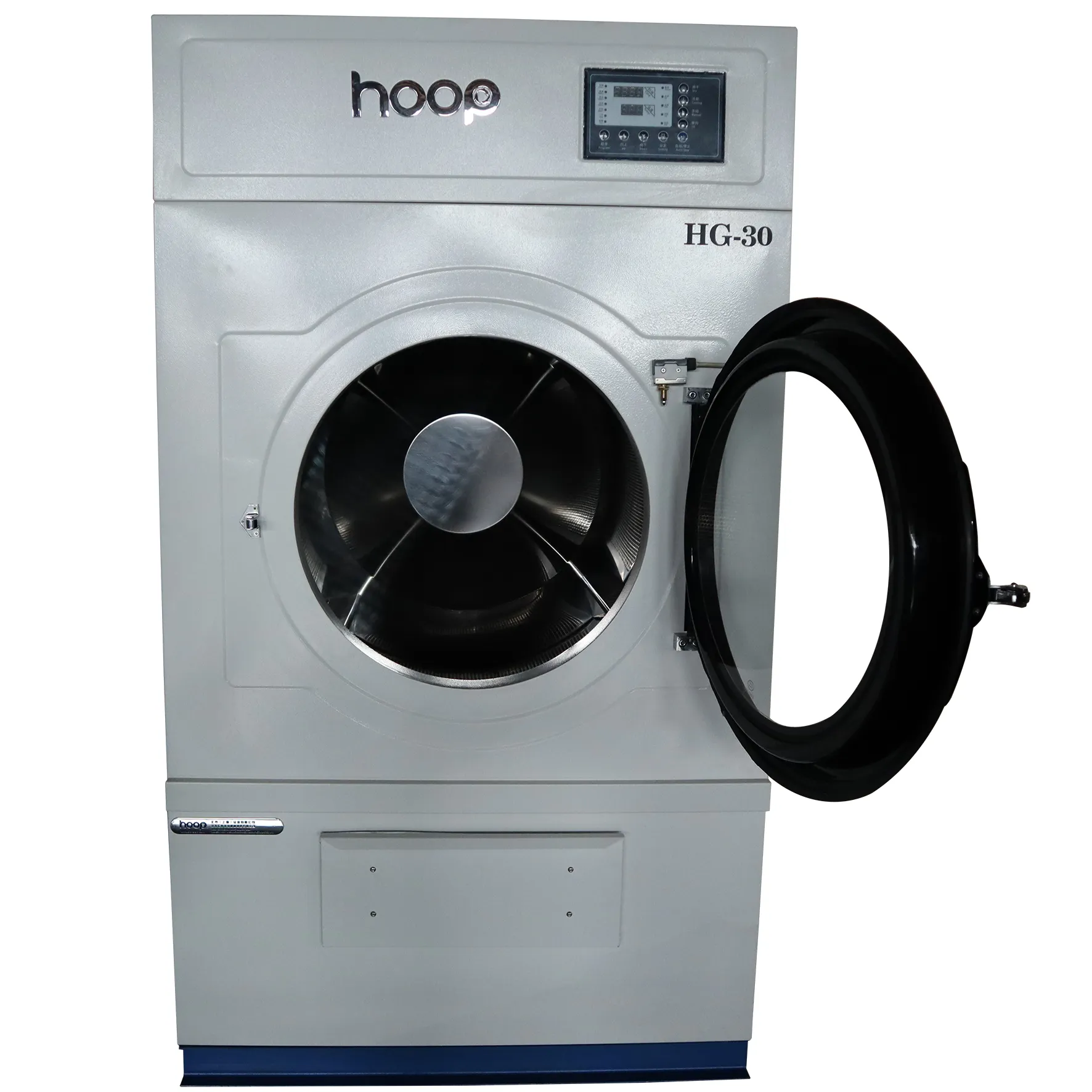 HOOP hotel hospital use HG-100/D 100Kg commercial & industrial gas steam & electric stainless steel tumble dryer laundry machine