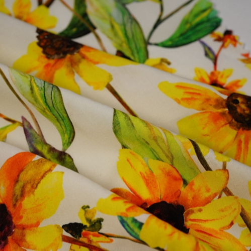 No Moq 100gsm 100% Polyester chiffon fabric digital print fabric for dress