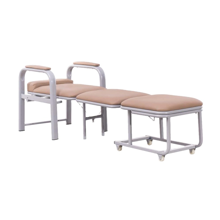 Cheap Price Hospital Medical Accompany Used Chair Hospital Medical Folding Sleeping Chair