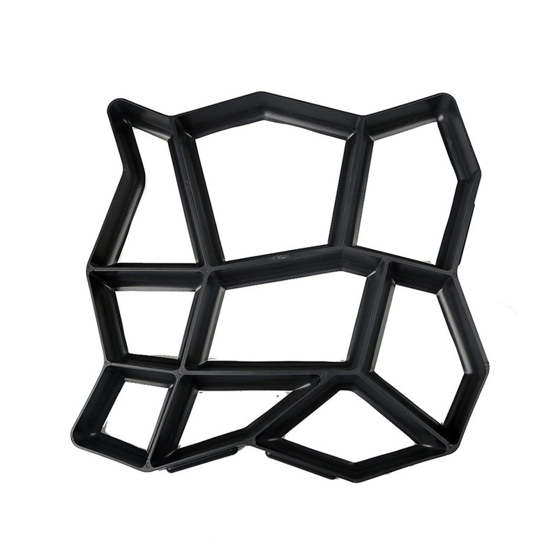 Walk Maker 35*35*4 см, черные пластиковые многоразовые формы для бетонных дорожек, шаговый камень, плитки «сделай сам», формы для дорожек, производитель дорожек