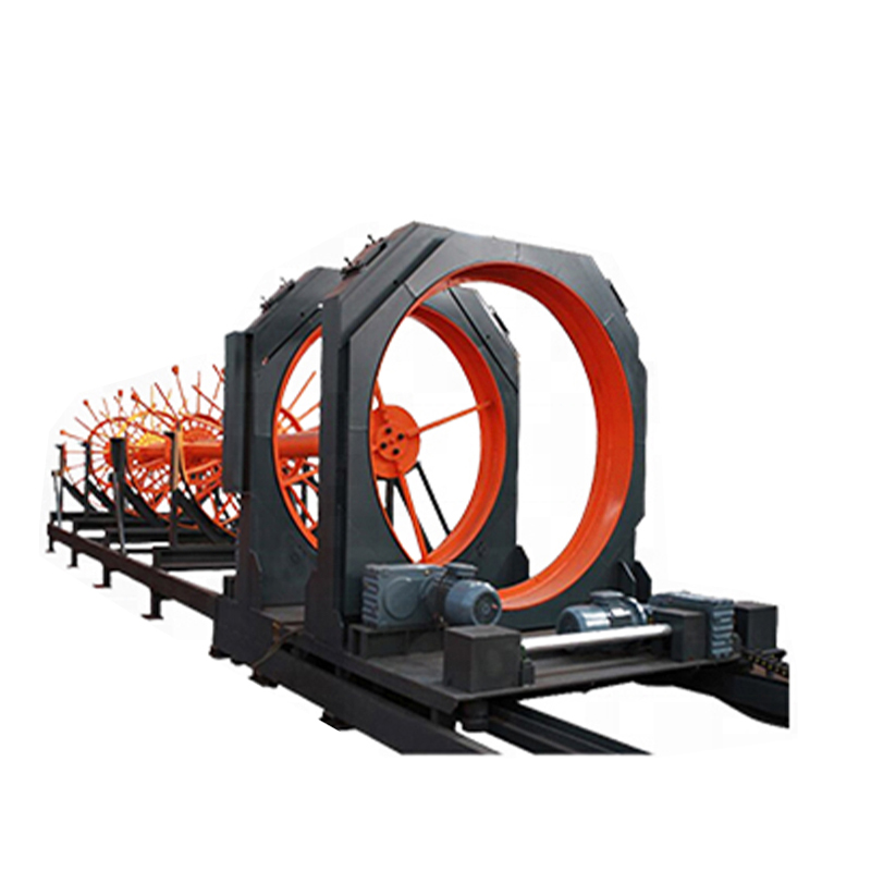 cnc automatic concrete reinforcing rolling steel cage welding making machine