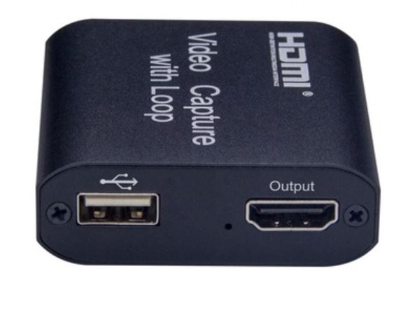 Преобразователь карты видеозахвата HDMI в USB 2,0 с выходом HDMI