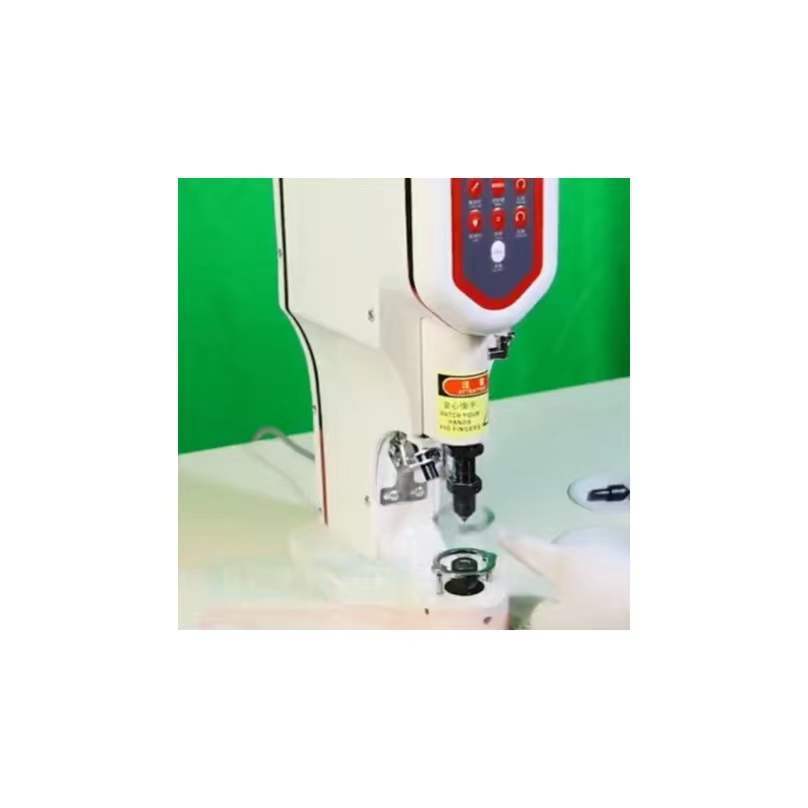 Pneumatic all in one snap button attaching fastener machine eyelet machine sewing machine