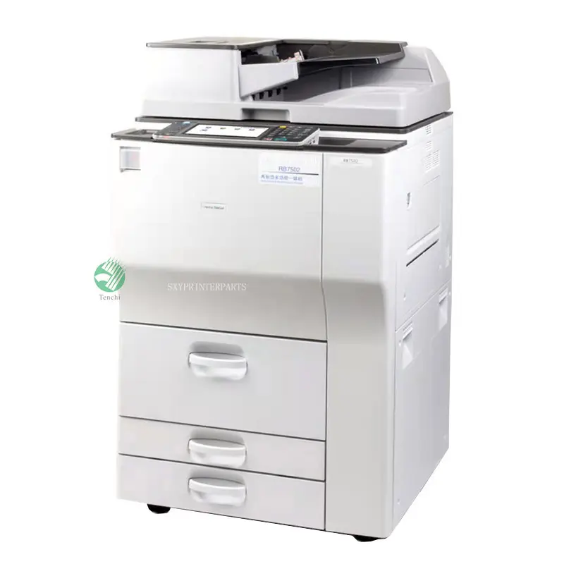 High Quality Black and White laser printer photocopier for Ricoh Aficio MP 7502 mfp photocopier printer machine