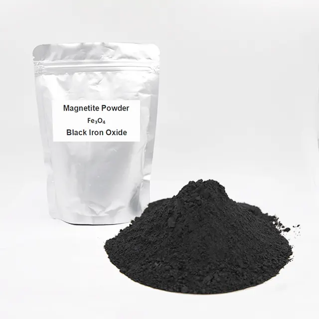 90% Fe3O4 black iron oxide magnetite used sewage treatment