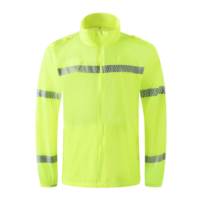 Светоотражающая Солнцезащитная куртка Hi vis с индивидуальным логотипом