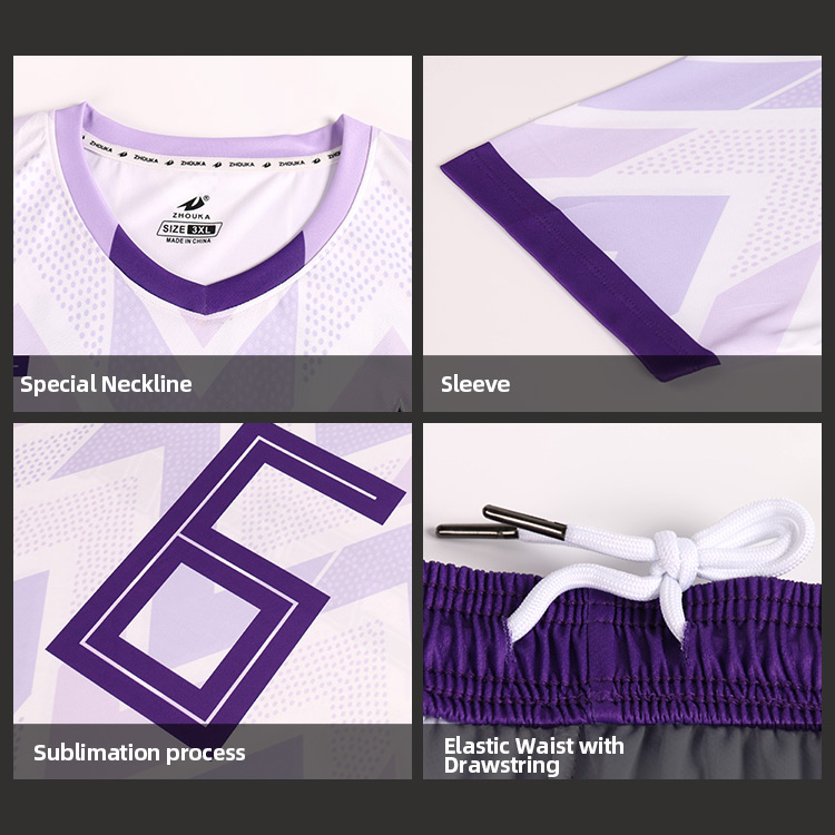 New Fashion Wholesale Cheap Quick Dry Soccer Jersey Uniform Set Team Game Sports Football Wear Set