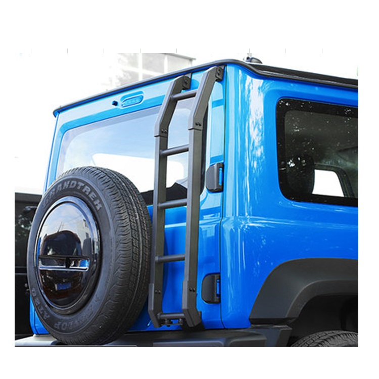 В наличии алюминиевый сплав задняя лестница для Suzuki 2019 Jimny JB64 JB74 JB64W JB74W