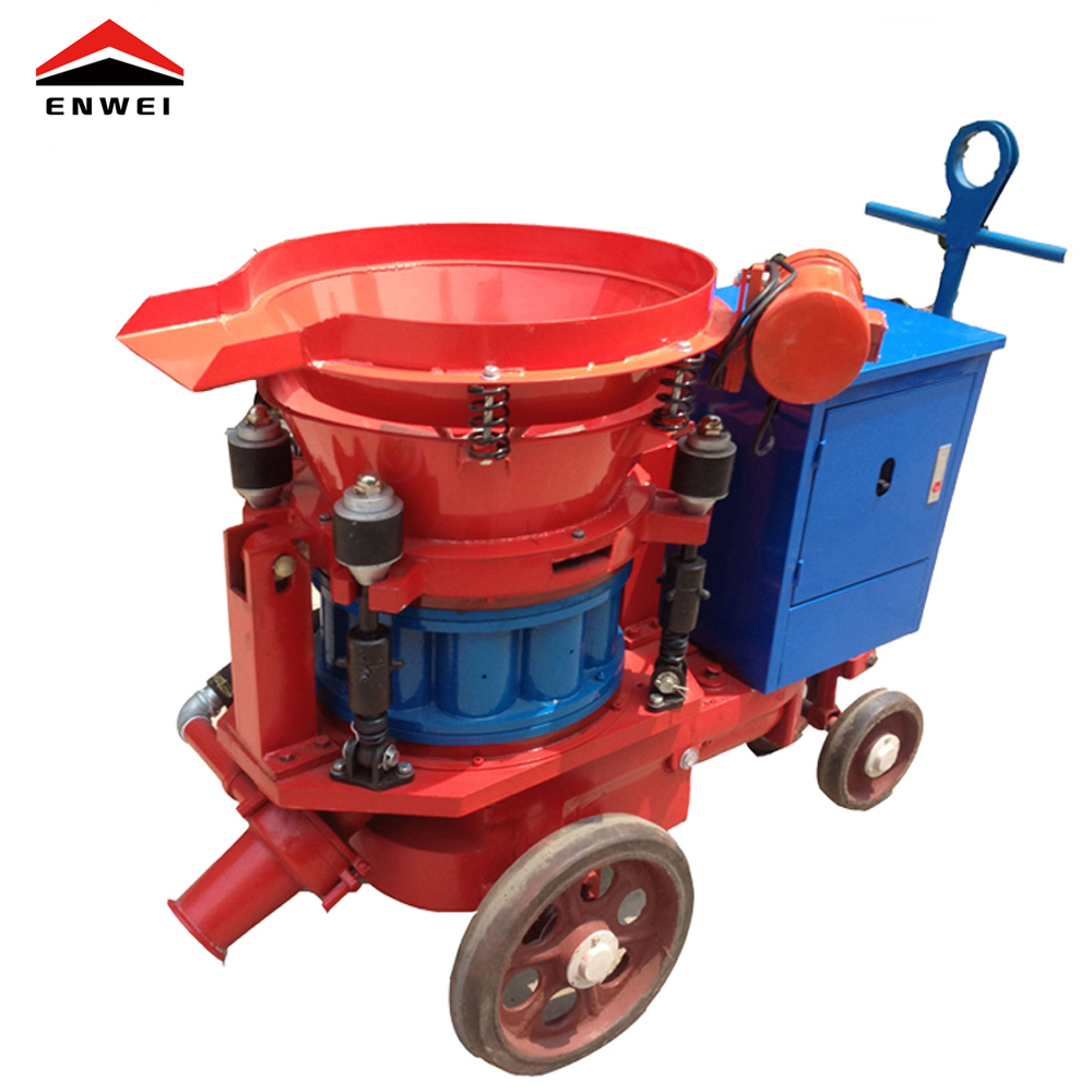 PZ-3 выход 3m 3/h машина для распыления сухого смешивания бетона Shotcrete для туннеля