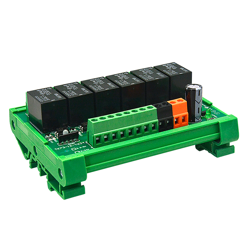 6-channel Omron electromagnetic relay module conversion controller g5le-14 relay 3.3v-5vdc/12v-24v for industrial automation