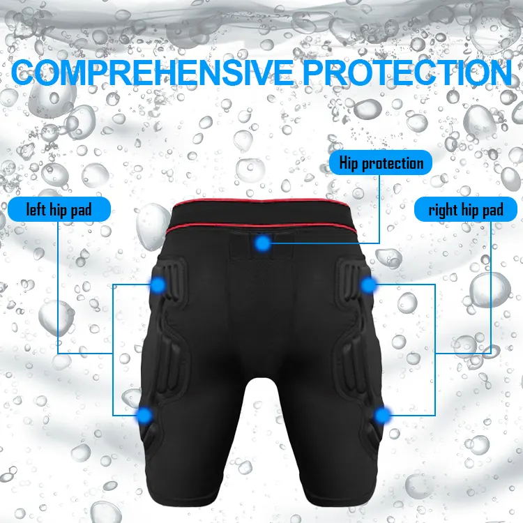 American Football Pants New Men's Adult Soccer Protective Sponge Impact Absorbing Padded Training American Football Goalkeeper Pants