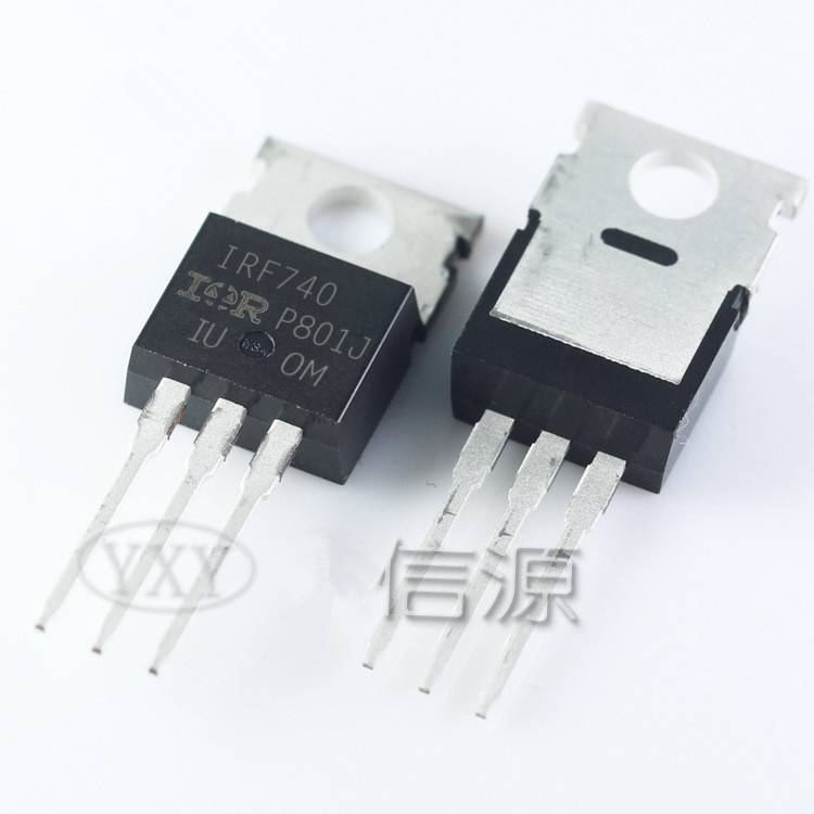 Новый и оригинальный транзистор TO-220 N-Channel 400V 10A IRF740PBF IRF740