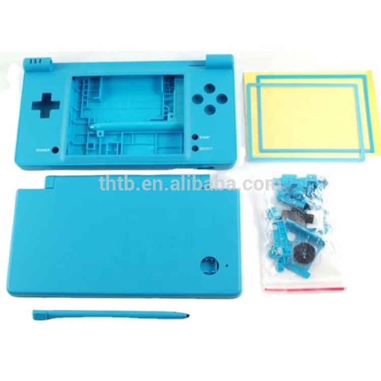 Для игровой консоли Nintendo DSi NDSi, запасные части, чехол для замены корпуса, крышка для кнопки, чехол для объектива экрана