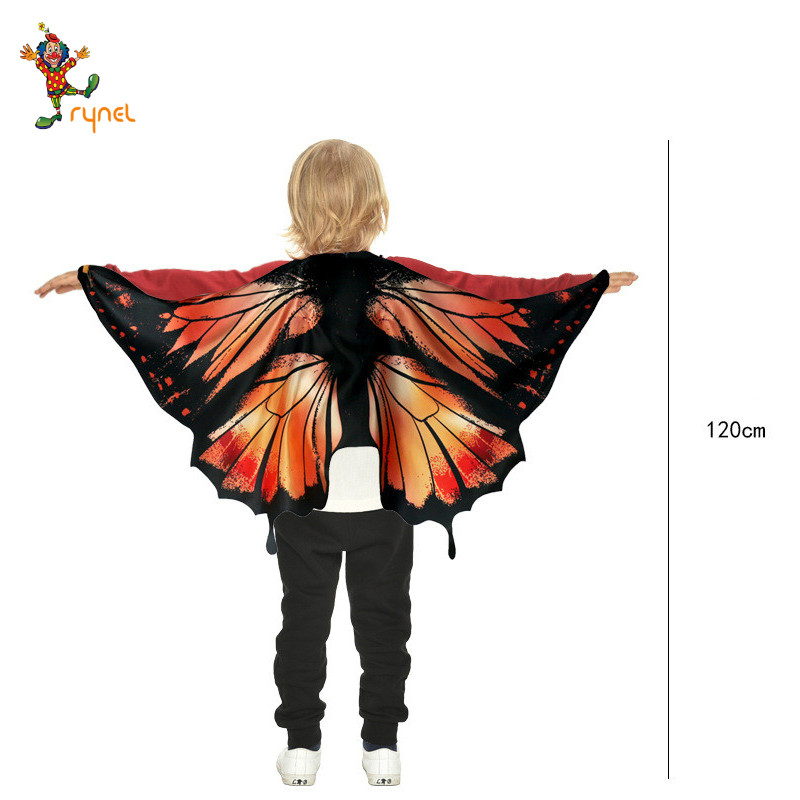 2021 Halloween children cartoon butterfly wings cloak performance props Support customization of other styles of capesPGPF0259
