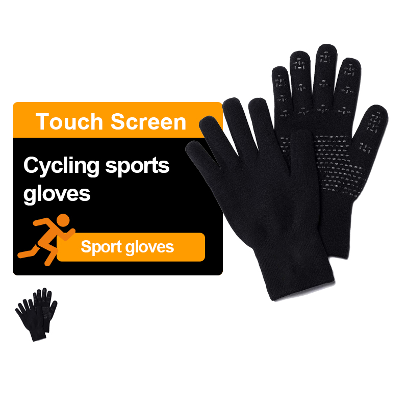 HSD Touch Screen Outdoor Camouflage Elastic Full Finger sports Hunting Gloves other sports gloves factory Camo Hunting Gloves