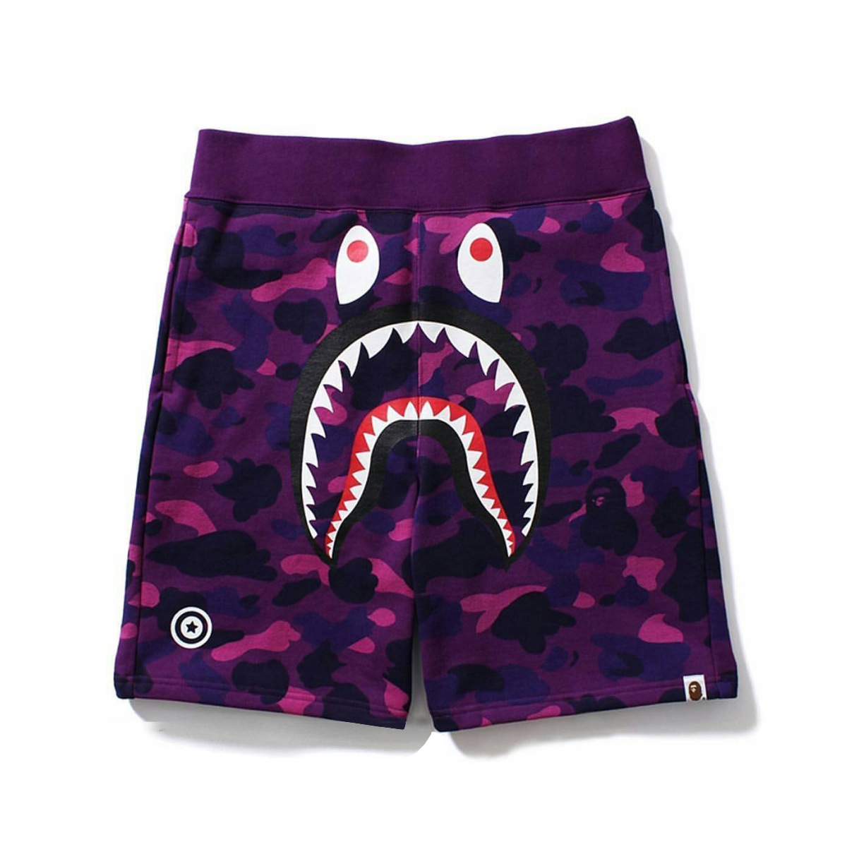 Летние популярные Короткие брюки Ins, шорты Bape Shark, повседневные уличные брюки унисекс для женщин и мужчин Bape