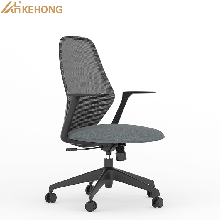 Ergonomic Design Mid Back Mesh Adjustable Lumbar Support Office Chair