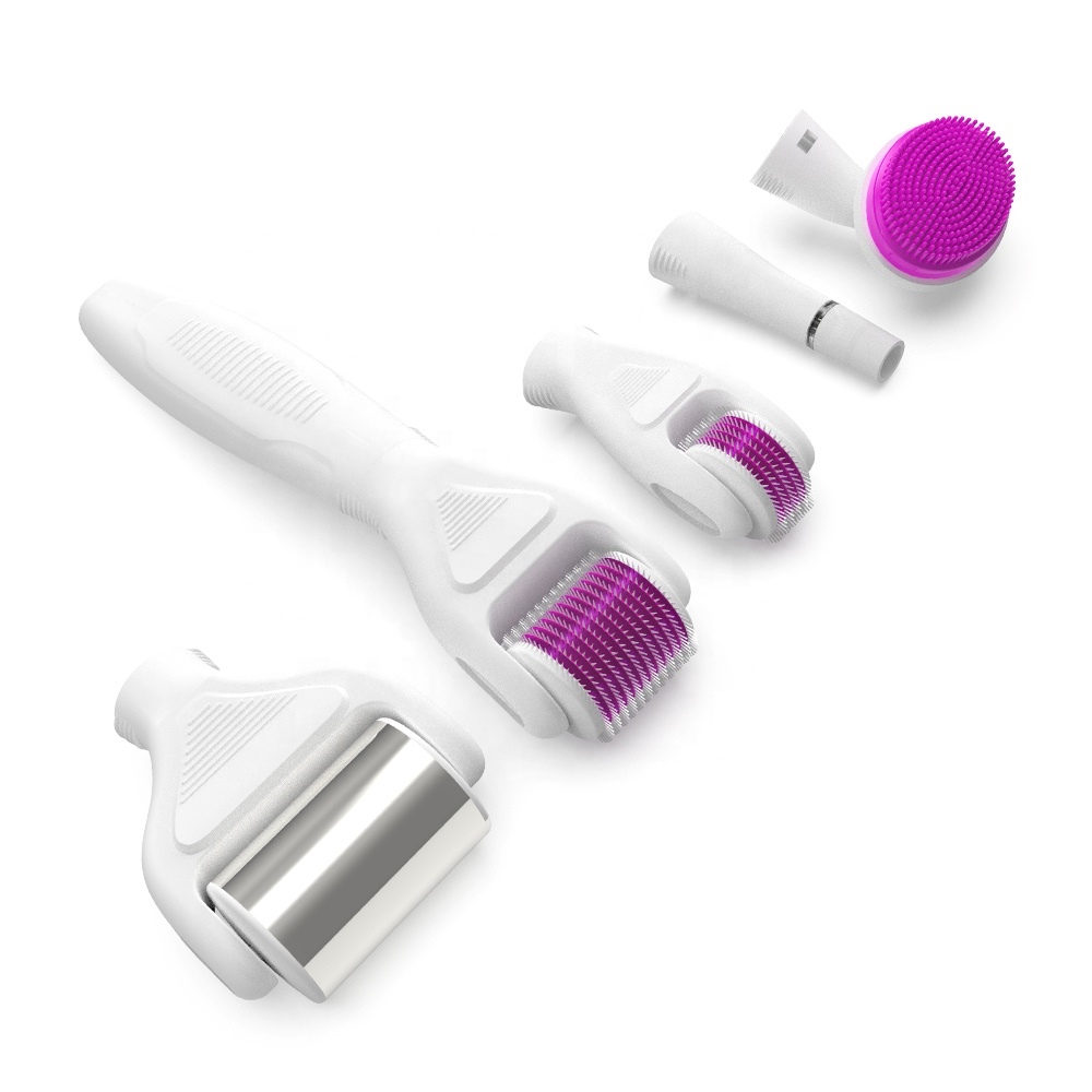 Новый DRS 6 в 1 микроиглы ролик Дерма льда 1200/720/300/12 Mirco иглы охлаждения derma ролика/наборе дермароллер