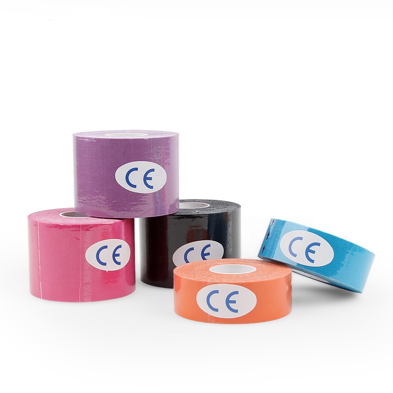 1 Roll Muscle Tape Bandage Sports Kinesiology Tape Roll Cotton Elastic Adhesive Strain Injury Muscle Sticker Kinesiologe