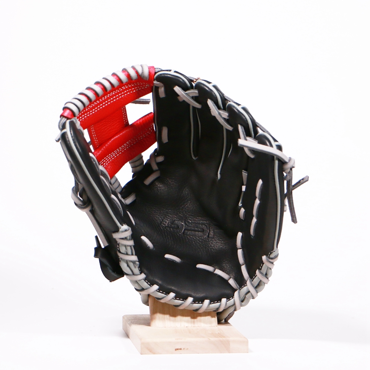 Import From China Hand Sports Mitten Leather Patch Cheap Genuine High Quality Custom Baseball Batting Mitten