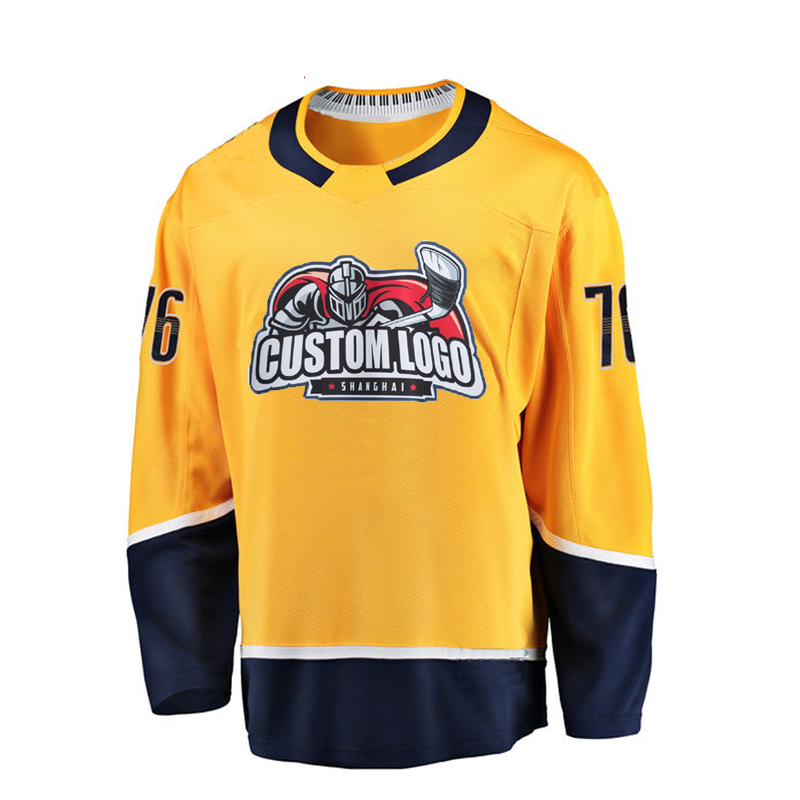 Custom cheap oversized reversible and embroidery ice Hockey Jersey