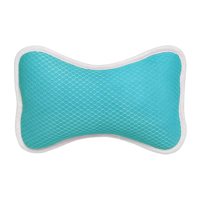 Small Spa Cushion Bathroom Neck Pillow Ergonomic Desgin Comfortable Breathable Bath Tub 3D Air Mesh Pillow