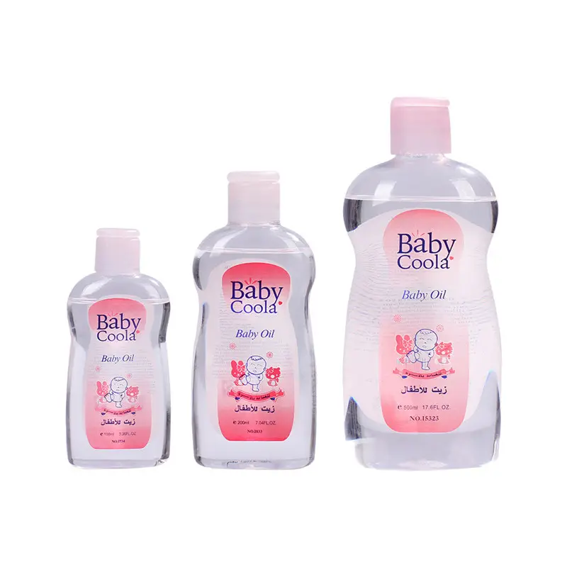 Good quality 500ml private label friendly nourishing skin care baby oil