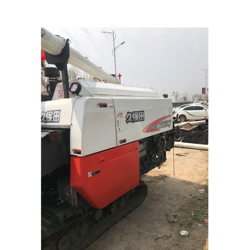 Высокоточный Новый уборочный комбайн Kubota 758Q, уборочный комбайн для риса и изнасилования
