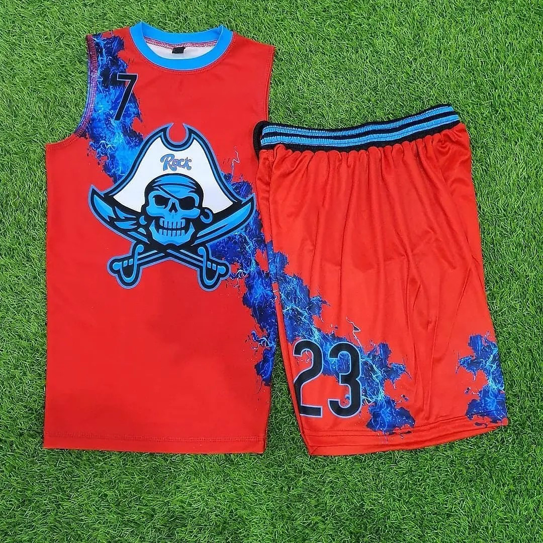 Custom Uniforms use vintage 100% polyester funny sublimation embroidered long sleeve custom man 7 on 7 uniform