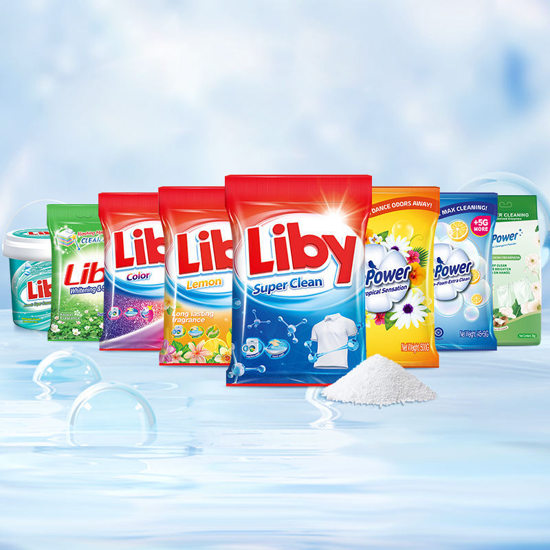 Customization Great Washing Cleaner Powder Soap Import Detergent From Raw Material Factory